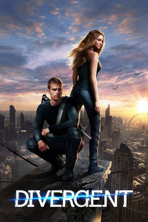Shailene Woodley como Tris no pôster de Divergente