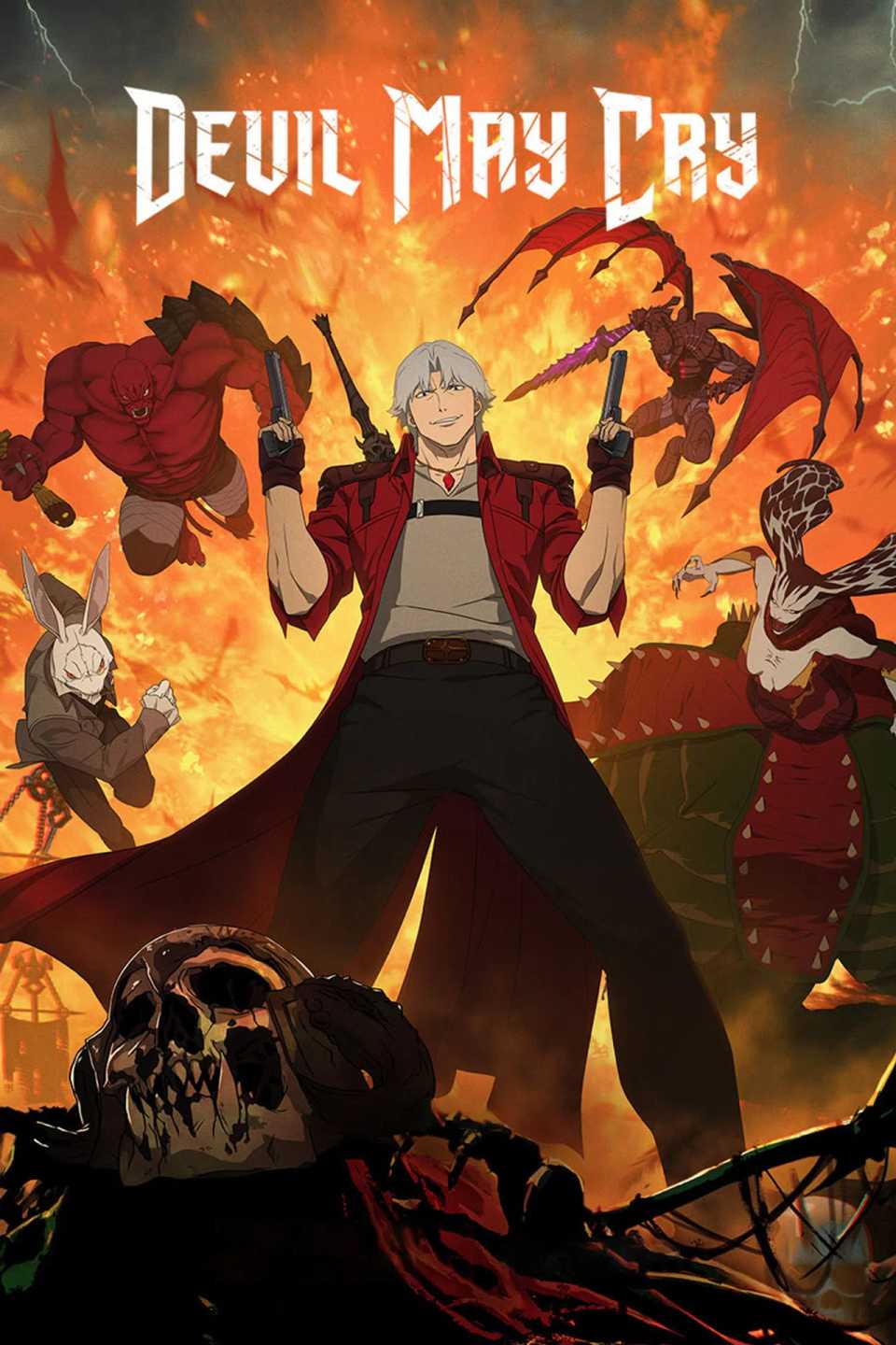 Pôster de Devil May Cry na Netflix