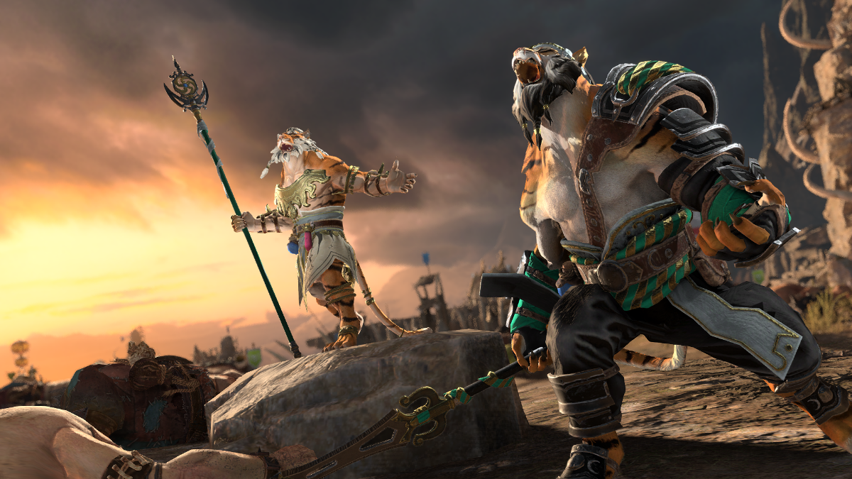 Batalha com os Guerreiros Tigre