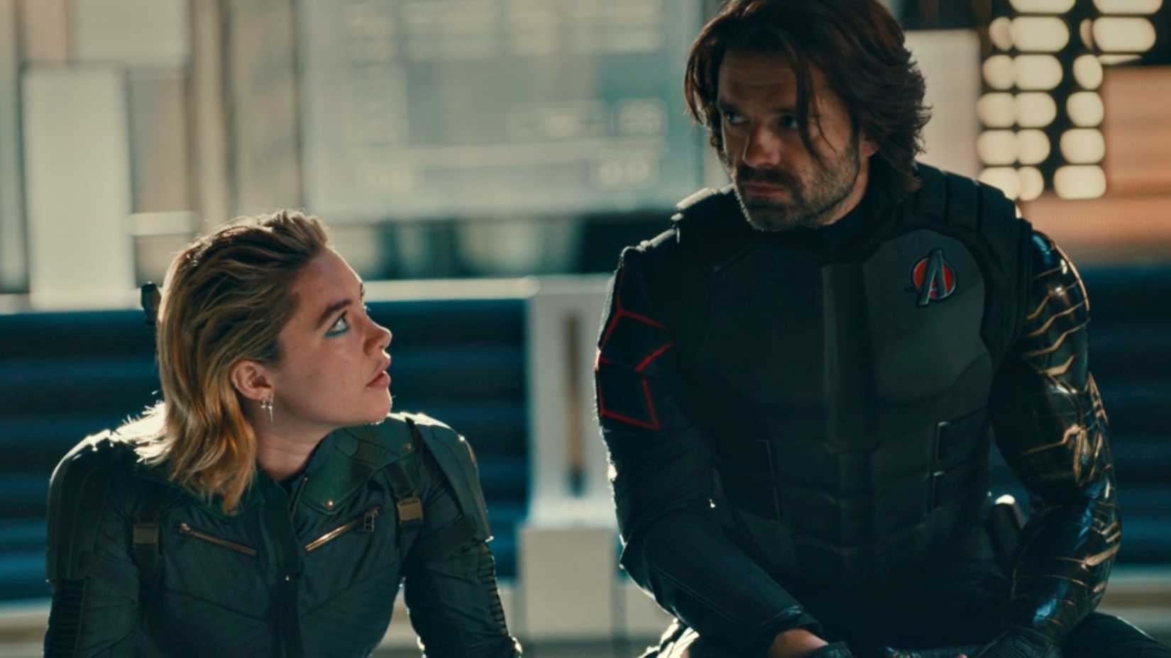 Yelena e Bucky Barnes em Thunderbolts