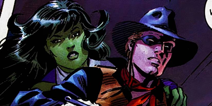 Kid Faroeste com Mulher-Hulk