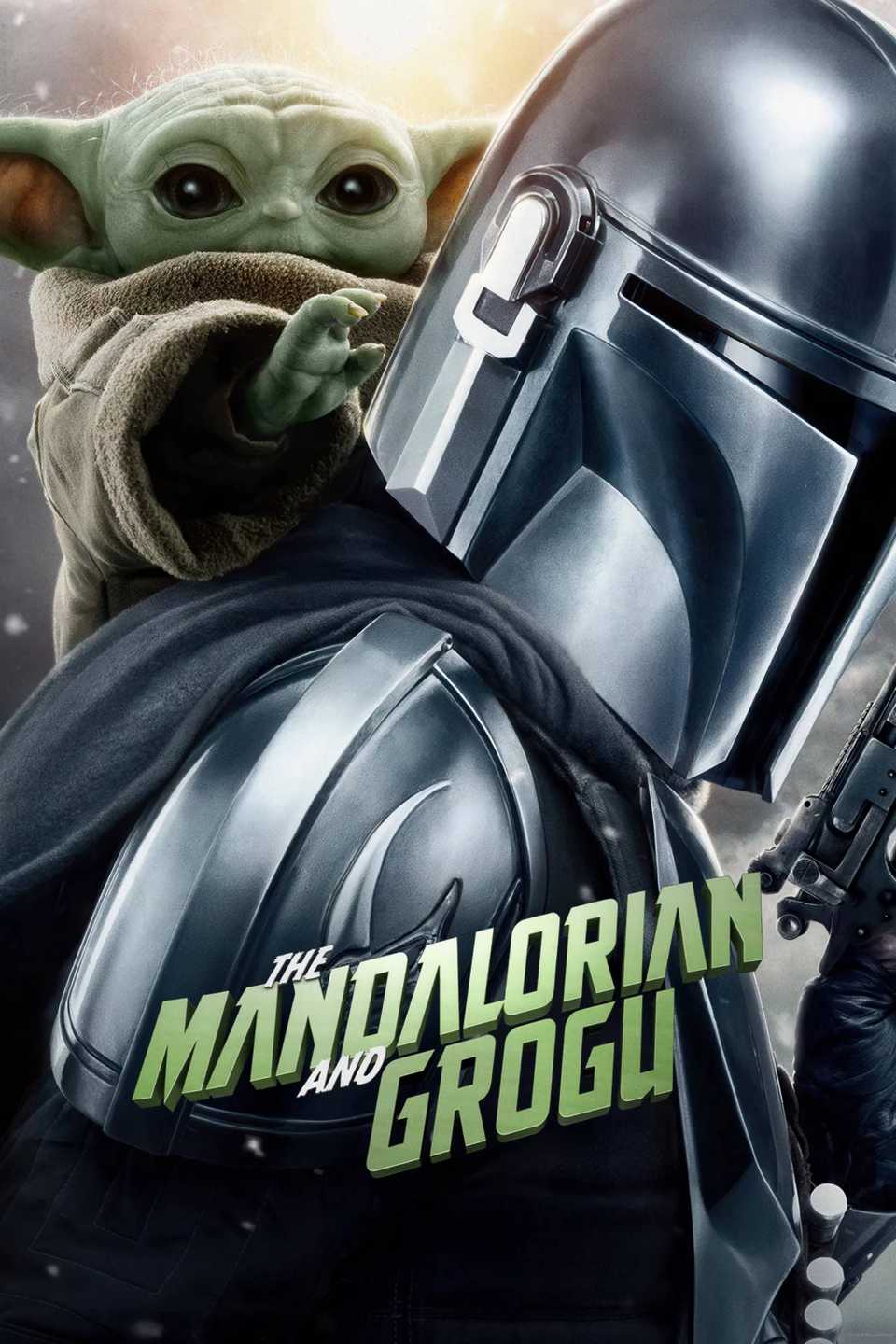 Pôster oficial de The Mandalorian & Grogu