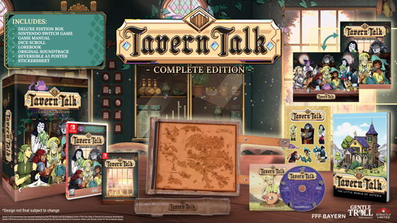Banner da Deluxe Edition de Tavern Talk Complete Edition