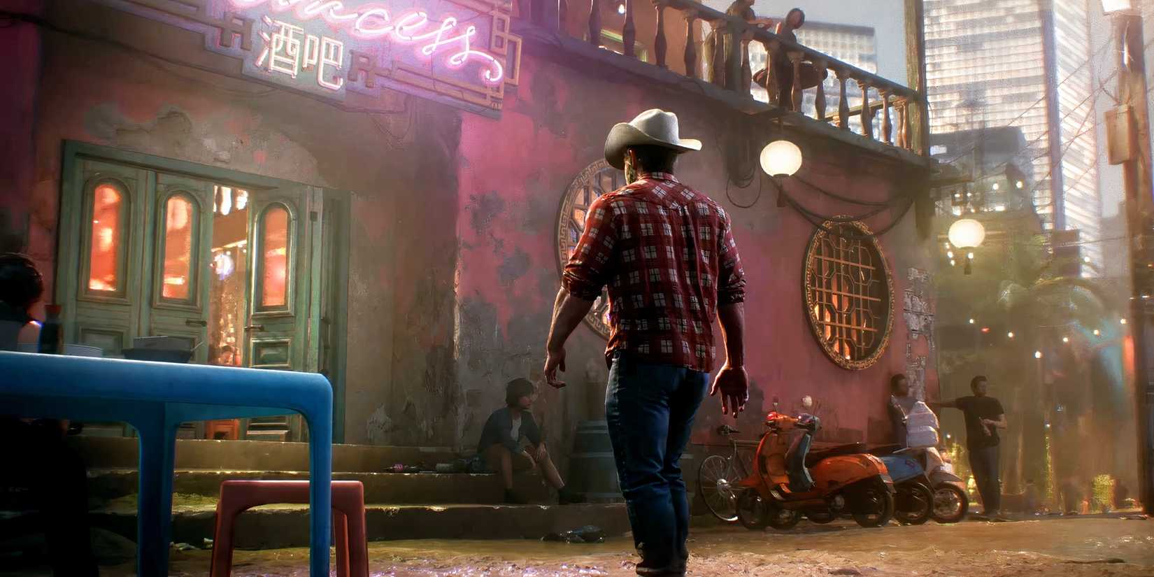 Wolverine usando chapéu de cowboy