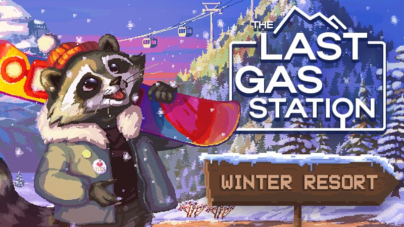 Resort de inverno em The Last Gas Station: Winter Resort