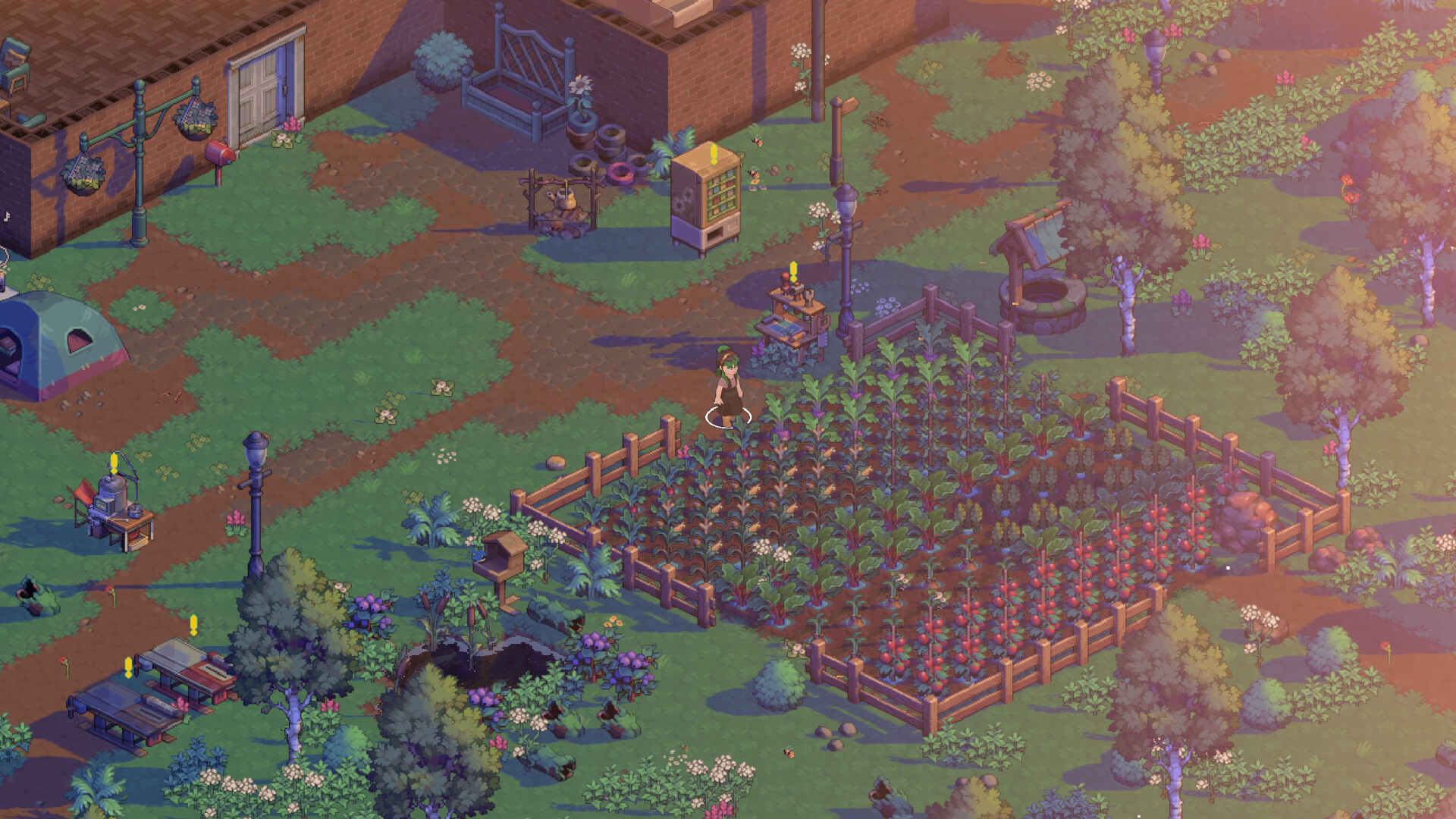 Vila em reconstrução em Moonfrost